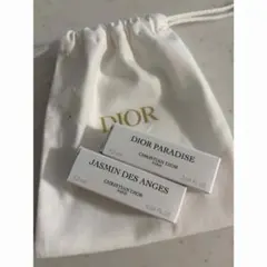 Dior 香水 サンプル 2種セット 巾着付き
