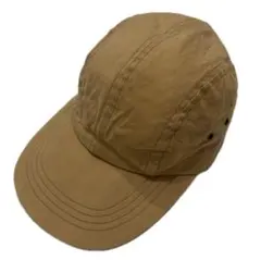 RRL 美品 90s アメリカ製 加工 キャップ レザー 無地 ベージュ 帽子のサムネイル