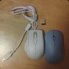 有線・無線マウス　セット