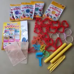 EDISONmama 温度で色が変わるシリコンねんど 型セット　二人分キッドのサムネイル
