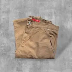 DickiesディッキーズFLEXダックペインターパンツ ベージュW38 極太