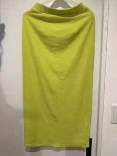 ライムグリーン タイトスカート Lサイズ