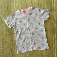 ★2枚で350円まとめ売り可★どうぶつの森 半袖Tシャツ ピンク水色　110㎝
