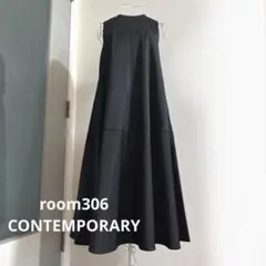 【美品】room306 CONTEMPORARY Aライン ロングワンピースのサムネイル