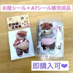 A７シール帳 完成品 即購入可 ウォーターシール お腹シール お尻シール