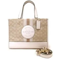 COACH コーチ シグネチャー デンプシー キャリーオール ショルダーバッグ