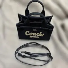 COACH カーゴ トート ブラック ほぼ未使用品