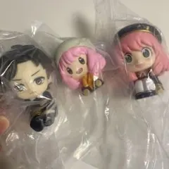 3体セットスパイファミリー りらこっと アーニャ がっこう フィギュア