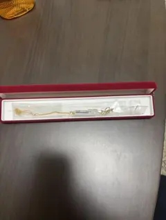 喜平2面　中空18k ネックレス　50cm