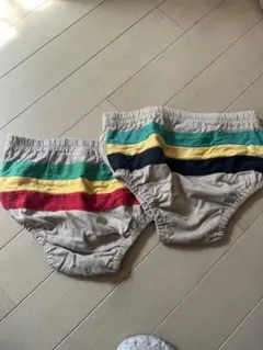ベビー用パンツ 2枚セット ラスタ