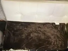 電気毛布 ダークブラウン