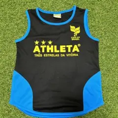 ATHLETA メッシュタンクトップ 120黒/青