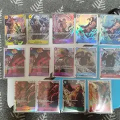 ワンピースカードSEC・UCパラ・Rパラ・SR14枚セット