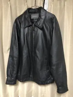 Croft Barrow レザージャケット シングル 革ジャン 本革 ライダース 00's / 《croft&barrow》leather jacket | Pay ID