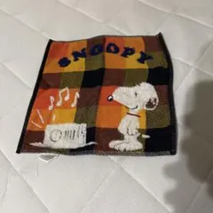 スヌーピー 音楽デザイン タオル