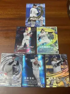 プロ野球ファンスターズリーグ　パリーグ６枚セット