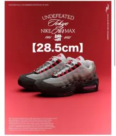 【28.5】undefeated air max 95 数量限定・未使用