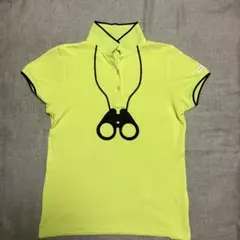 Jack Bunny!! ポロシャツ 双眼鏡モチーフ ライムグリーンのサムネイル