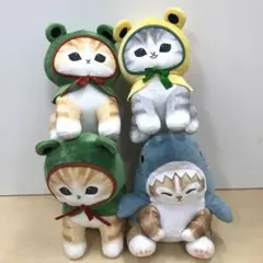 ❶mofusand BIGぬいぐるみ カエルにゃん サメにゃん まとめ売り