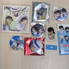 名探偵コナン劇場版限定　怪盗キッド　アクリルスタンド　缶バッジセット