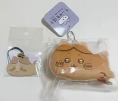 ちいかわ焼き　マスコット　鈴付きキーホルダー　ハチワレ　2点セット