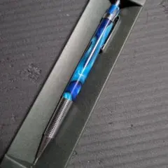 限定 銘木モデル Luddite EVERDRAW 黒金具 ブルー スタビ 木軸 - メルカリ