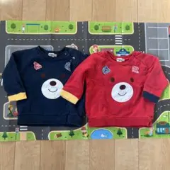 HOT BISCUITS ホットビスケッツ ビーンズくん トレーナー 2点セット