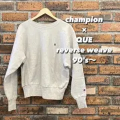 champion reverse weave × QUE 90's後半　メキシコ