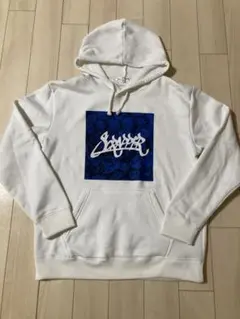 レディース　裏起毛パーカートレーナー Lサイズ　白　美品