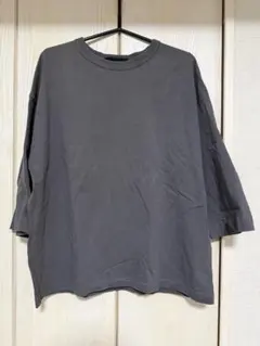 七分丈 Tシャツ グレー J.S ホームステッドのサムネイル