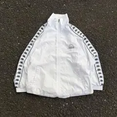 90s Kappa トラックジャケット ナイロン ロゴデザイン メンズ Y2K
