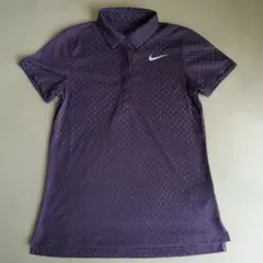 Nike DRI-FIT 紫色 ポロシャツ S
