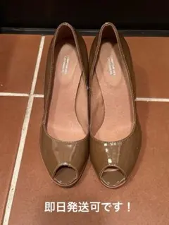 COMPTOIR DES COTONNIERS オープントゥ　パンプス38のサムネイル