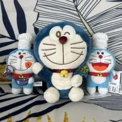 ドラえもん ぬいぐるみ マスコット 3点セット