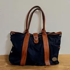 即日発送☆オロビアンコ　ビジネス　トートバッグ　ネイビー　A4収納可能