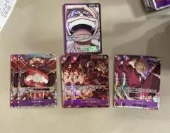 ルフィ　サンジ　フランキー　リーダーパラレル　シークレットパラレル　７枚