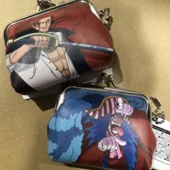 ONE PIECE/シャンクス/バギー/がま口/小銭入れ/財布