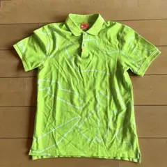 ナイキ 半袖ポロシャツ ネオングリーン ライムグリーン サイズS