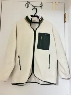 niko and... ボア　ジャケット アイボリー