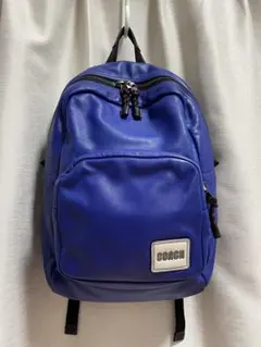 COACH コーチ レザー リュック バックパック ブルーのサムネイル