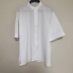 THE RERACS 24ss バンドカラー プラケットシャツ ハーフスリーブのサムネイル