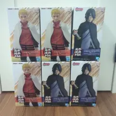 NARUTO 忍界造形列伝 うずまきナルト うちはサスケ 6体セット