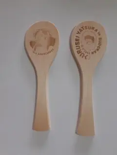 うる星やつら 10th ANNIVERSARY 木のしゃもじ 2個セット 未使用