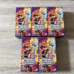 ドラゴンボールスーパーダイバーズ　アドバンスパック　5box