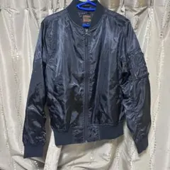 ネイビー MA-1スタイルジャケット