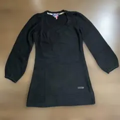 BURBERRY BLUE LABEL 長袖ニットワンピース ブラック38