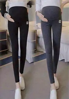 マタニティパンツ　ブラック　Mサイズ