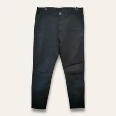 【エイチアンドエム】ストレッチスキニーパンツ ブラック　30/30　無地　着回し