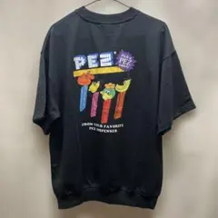 PEZ グラフィックプリント 半袖Tシャツ 黒のサムネイル