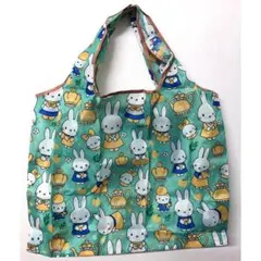 ミッフィー トートバッグ ライムグリーン系 レアデザイン ☆★